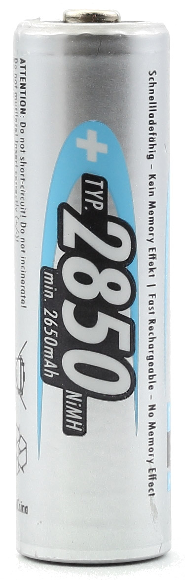 Ansmann 2850mAh AA NiMH - Akkuvergleichstest.de